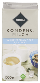 Rioba Kondensmilch 7.5% / 1L