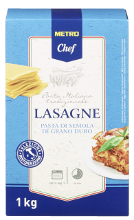 METRO Chef Lasagne Gastro - 1,00 kg Schachtel
