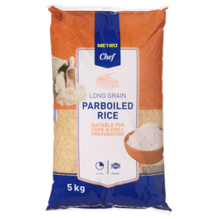 METRO Chef Langkorn Parboiled Reis - 5 kg Beutel