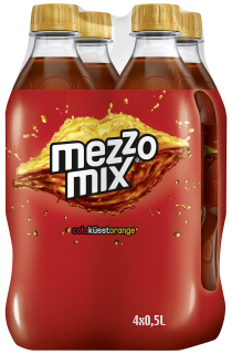 Mezzo Mix - 4 x 0,50 l Flaschen