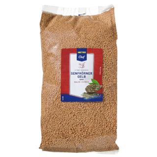 METRO Chef Senfkörner Gelb ganz - 1 x 1,33 kg Beutel