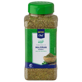 Metro Chef Majoran gerebelt - 1 x 90 g Dose