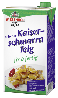 Eifix Frischer Kaiserschmarrn Teig fix & fertig - 6 x 1,13 kg Packungen