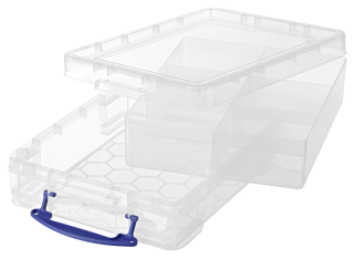 Really Useful Products Aufbewahrungsbox 11 l Transparent