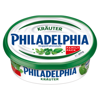 Philadelphia Frischkäsezubereitung Kräuter...