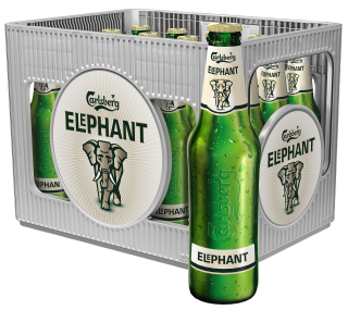 Carlsberg Elephant - 20 x 0,50 l Flaschen