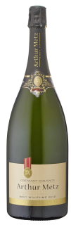 A Metz Cremant D´Alsac Sekt trocken - 1,50 l Flasche