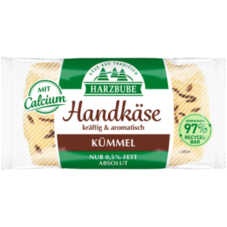 Harzbube Handkäse mit Kümmel - 1 x 200 g Packung