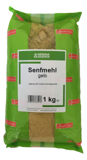 Nebona Senfmehl gelb - 1,00 kg Beutel