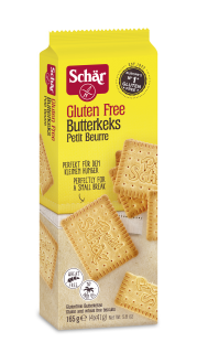 Schär Gluten Free Butterkeks - Petit beurre - 165 g Schachtel