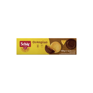 Schär Orangino Soft Cake weiche Kekse mit Orangen-Fruchtfüllung, glutenfrei 150 g Schachtel