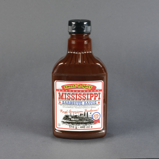 Mississippi Barbecue Sauce Sweet n Mild - 500 g Stück