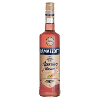 Ramazzotti Aperitivo Rosato 15 % Vol. aus Hibiskus- und...