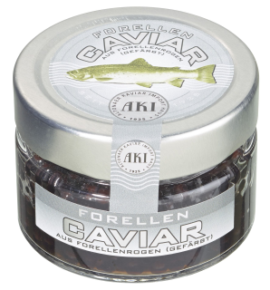Aki Forellencaviar Gold - 100 g Glas