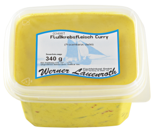 Werner Lauenroth Flusskrebsfleisch in Cognacsauce - 340 g...
