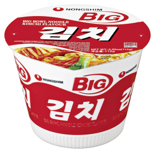 Nong Shim Instant-Cup-Nudeln Kim Chi Big Bowl - 112 g Becher