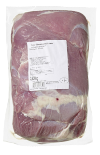 Putenoberkeule ohne Haut, ohne Knochen, männlich, vak.-verpackt je kg ca. 650 g