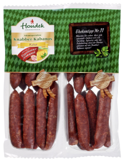Houdek Knabber Kabanos Käse - 700 g Packung