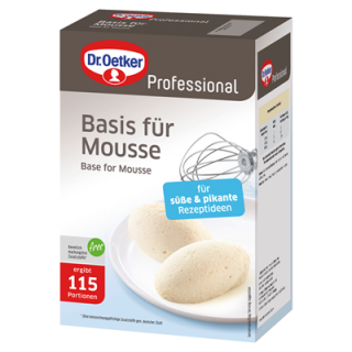 Dr. Oetker Professional Basis Mousse 900 g Faltschachtel