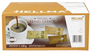 Hellma  Feines Gebäck - 3er Mix  - 1,12 kg Karton