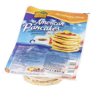 Lawa American Pancakes 10 Stück - 1 x 250 g Vac.-Packung