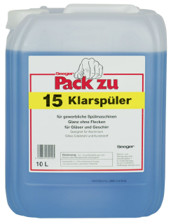 Pack Zu 15 Klarspüler flüssig