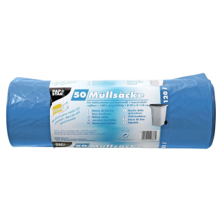Papstar Müllsäcke Blau 120 l Low Density...