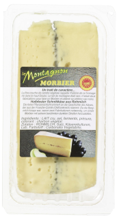 Morbier Schnittkäse Morbier AOP - 220 g Packung