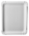 Pap Star Pure Pappteller PURE Weiß 100 % Frischfaserkarton eckig 16,5 x 20cm