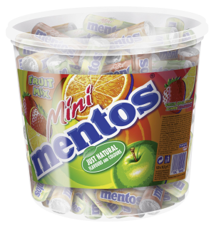 Mentos Mini Dragees Fruit mix - 100 g Dose