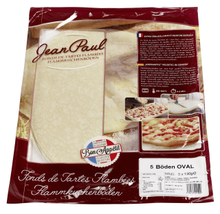 Gusto Palatino Flammkuchenböden Jean Paul oval - 130 g Packung