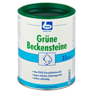 Grüne Beckensteine 35 Stück