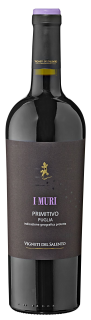 I Muri Primitivo Rotwein trocken - 0,75 l Flasche