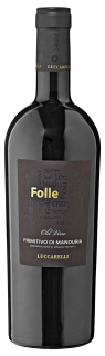 Folle Lucarelli Il Bacca Primitivo di Manduria DOP  kräftig, trocken - 750 ml Flasche