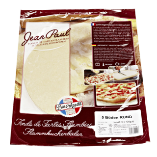 Jean Paul Flammkuchenboden rund - 600 g Packung