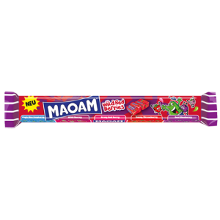 Maoam Würfel Wild Red Berries 5er - 110 g Faltschachtel