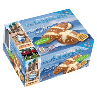 Bäcker Bachmeier Mini Laugengebäck 2-fach...