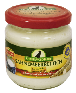 Spreewaldrabe Sahnemeerrettich - 190 g Glas