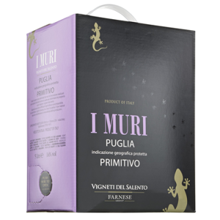 I Muri Primitivo Puglia Bag in Box Rotwein trocken - 5,00...
