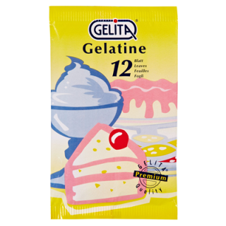 Gelita Blattgelatine weiß 12er