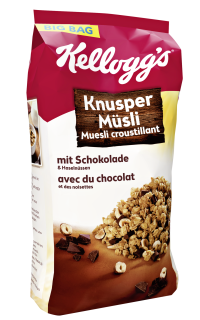 Kelloggs Crunchy Müsli Schoko - 1,50 kg Beutel