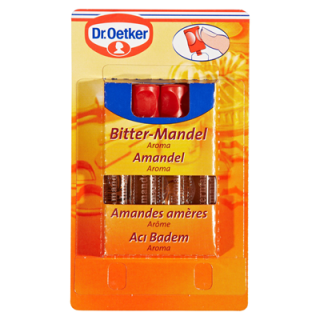 Dr. Oetker Backaroma Bittermandel 4 Stück à 2 ml 8 ml Packung