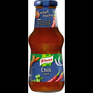 Knorr Schlemmersauce Chili - 280 g Flasche