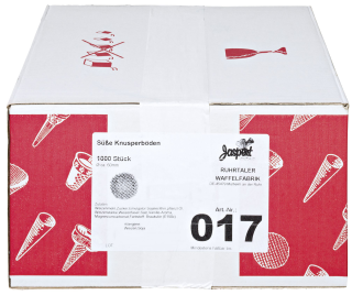 Stenger Krossis Rundwaffeln - 2 kg Karton