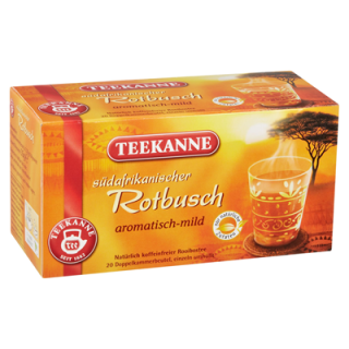 Teekanne Tee Südafrikanischer Rotbusch...