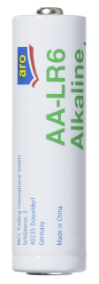 Aro Batterien Mignon Alkaline LR 06 AA 40er
