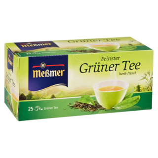 MEßMER feinster Grüner Tee herb-frisch, 25...