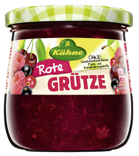 Kühne Rote Grütze - 375 g Glas