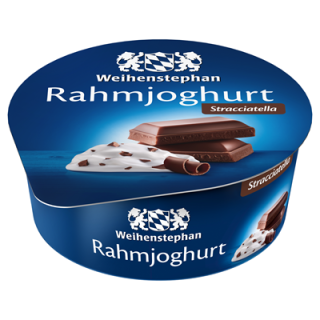 Weihenstephan Rahmjoghurt Stracciatella 10 % Fett im Milchanteil - 150 g Becher
