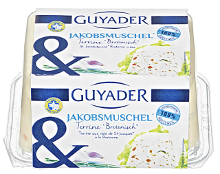 Guyader Bretonische Jakobsmuschel Terrine - 350 g Schale